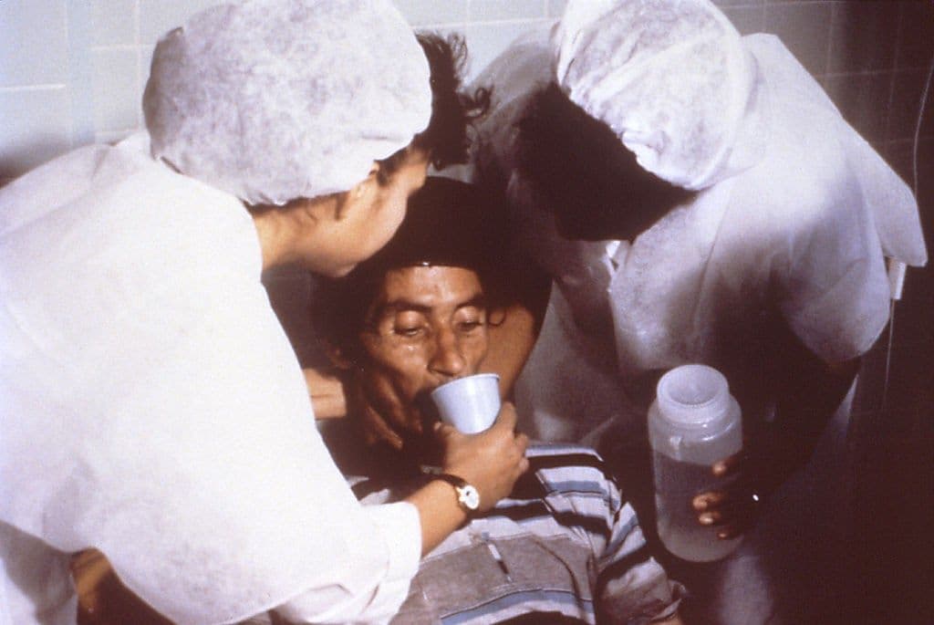 Dr. Nalin helped to invent oral rehydration therapy